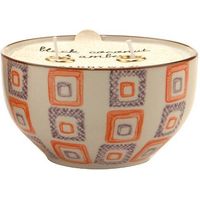 Paddywax Boheme Hand Painted Ceramic Bowl Candle Blood Orange And Bergamot 198g