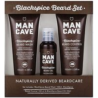 ManCave Blackspice BeardCare Set