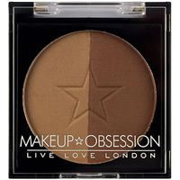 Makeup Obsession Brow Duo Powder BR104 Soft Brown