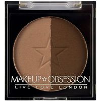 Makeup Obsession Brow Duo Powder BR107 Dark Brown