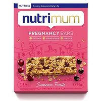 Nutrimum Pregnancy Bars Summer Fruits 5 X 30g (150g)