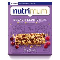 Nutrimum Breastfeeding Bars Red Berries 5 X 30g (150g)
