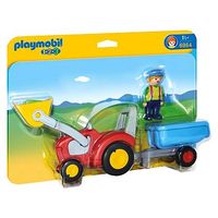 PLAYMOBIL 123 TRACTOR WITH TRAILOR 6964