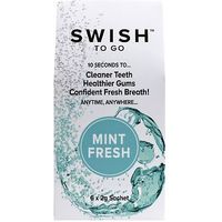 Swish To Go Mint Fresh 6 X 2g Sachet