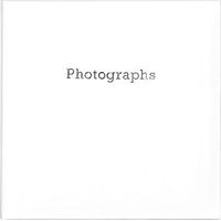 White Memo-Style Photo Album With Silver Photographs Print - 6x4
