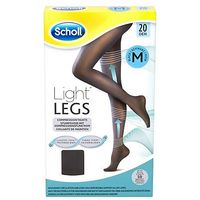 Scholl Light Legs Compression Tights 20 Den Black Medium