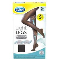 Scholl Light Legs Compression Tights 20 Den Black Small