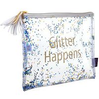 SOHO 'Glitter Happens' Wash Bag