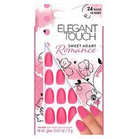 Elegant Touch Romance Collection Sweet Heart Nails