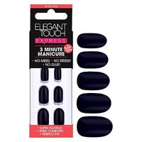 Elegant Touch Express Polished Nails Deep Navy
