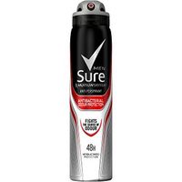 Sure Men Antibacterial Odour Protection Anti-perspirant Deodorant Aerosol 250ml