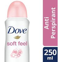 Dove Soft Feel Anti-perspirant Deodorant Aerosol 250ml