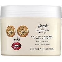 Being By Sanctuary Body Butter Salted Caramel Macadamia Nut 300ml