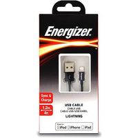 Energizer Classic Lightning Cable Round 1.2m Black