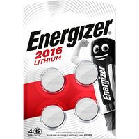 Energizer Battery CR2016 4 Pack