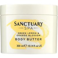 Sanctuary Spa Green Lemon And Orange Blossom Body Butter 300ml
