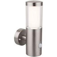 Blooma Nomos Stainless Steel 6W Mains Powered External Pir Wall Light