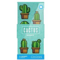 Mustard Cactus Magnets