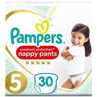 Pampers Premium Active Fit Nappy Pants, Size 5, 11-18Kg, 30 Nappies