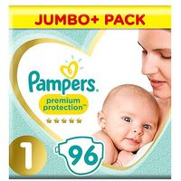 Pampers New Baby Size 1, 2kg-5kg, 96 Nappies