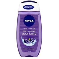 NIVEA Caring Shower Gel Fresh Moisture Acai Berry 250ml