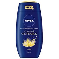 NIVEA Oil Infused Shower Cream Creme & Oil Pearls Scent Of Lotus 250ml