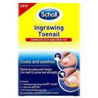 Scholl Ingrowing Toenail Complete Clip And Spray Kit