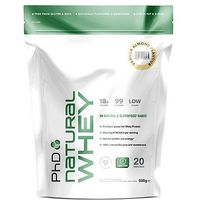 PhD Natural Whey Protein Powder - Vanilla Almond (500g)