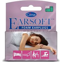 Earsoothe Foam Earplugs - 2 Pairs