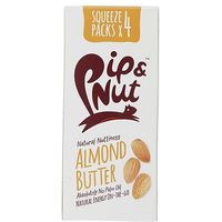 Pip & Nut Almond Butter Squeeze Pack 4x30g