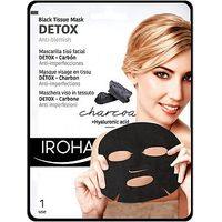Iroha Black Tissue Detox Facial Mask - Charcoal