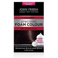 John Frieda Precision Foam Colour Dark Red Brown 4R 130ml