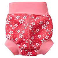 Splash About Happy Nappy Pink Blossom Large, 6-12 Months