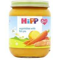 HiPP Organic Vegetables With Fish Pie 6+ Months 125g