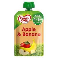 Cow & Gate Apple & Banana From 4-6m Onwards 100g