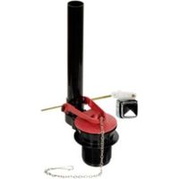 Fluidmaster Red Chrome Effect Plastic Toilet Flapper Valve Complete With Push Button Kit