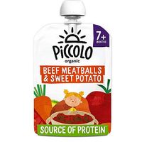 Piccolo Organic Sweet Potato & Beef Ragu With A Hint Of Thyme Stage 2 130g
