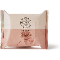 Botanics All Bright Cleansing Face Wipes - 25 Wipes