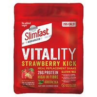 SlimFast Advanced Vitality Shake - Strawberry Kick 440g