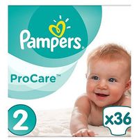 Pampers Procare Premium Protection Size 2, 36 Nappies, 3-6kg