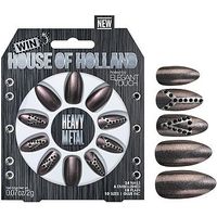 Elegant Touch House Of Holland Party Nails Heavy Metal