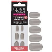 Elegant Touch Express Trend Nails Grey Shimmer