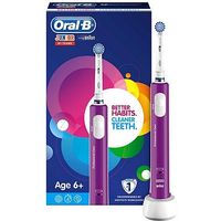 Oral-B Junior Electric Toothbrush For Children Aged 6+ In Purple