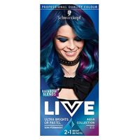 Schwarzkopf LIVE Colour Rainbow Blends 111 Aqua Collection Hair Dye