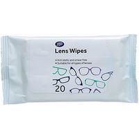 Boots Lens Wipes - 20 Pack