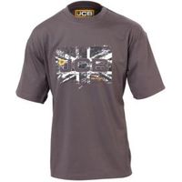 JCB Grey Heritage T-Shirt Extra Large