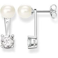 Thomas Sabo Glam And Soul Silver Pearl Stud Earrings