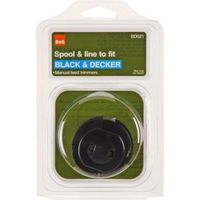 B&Q Spool & Line To Fit Black & Decker Models (T)1.3mm