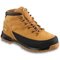 JCB Honey Nubuck Leather Steel Toe Cap 3Cx Boots Size 6