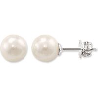 Thomas Sabo Glam And Soul Silver Pearl Large Stud Earrings